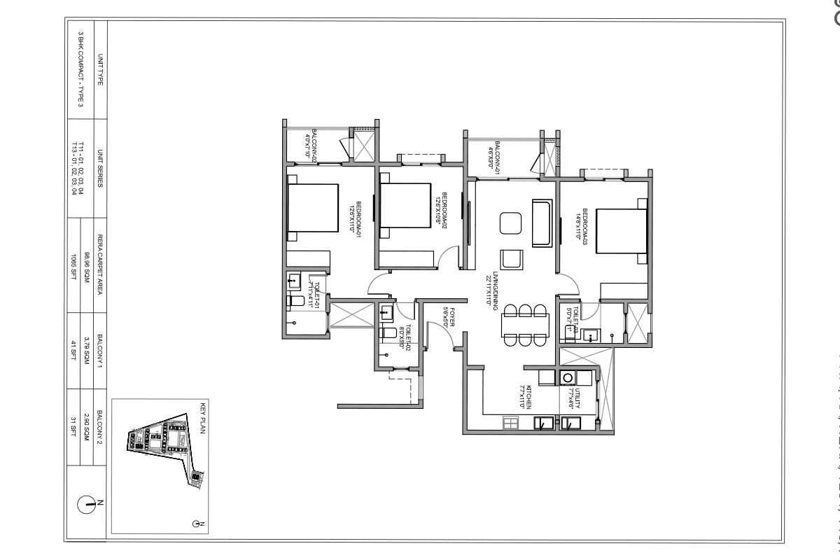 Birla 3 BHK Compact