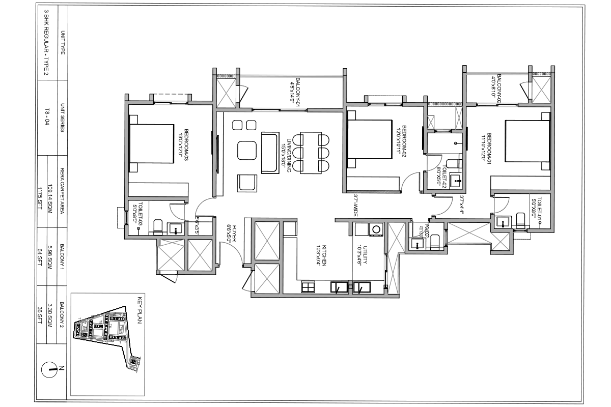 Birla 3 BHK Regular
